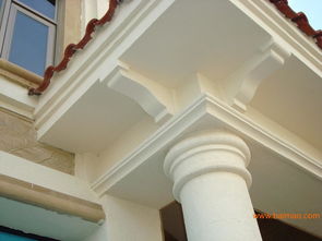 GRC水泥线条 别墅与花园装饰的优选材料